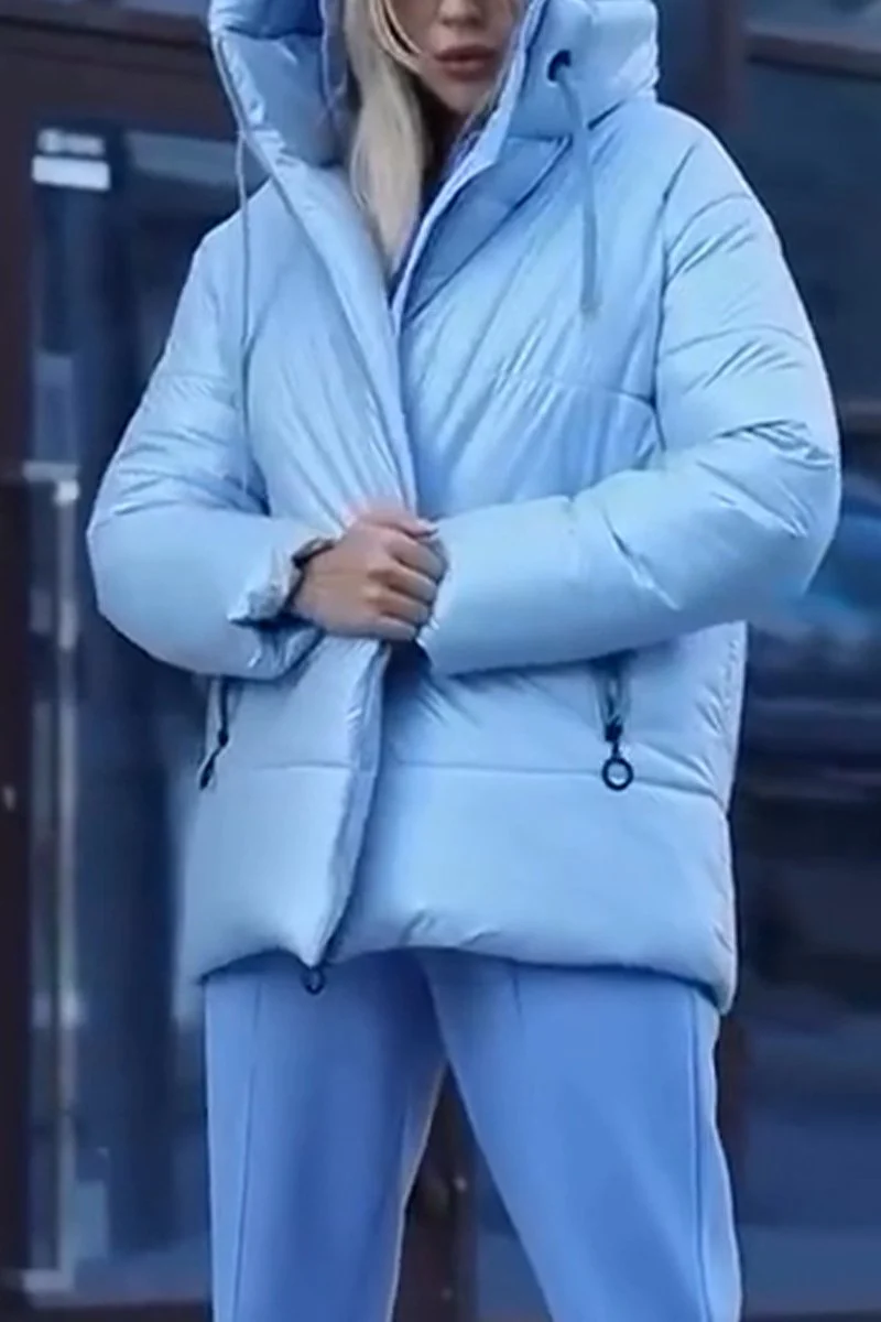 Women's Casual Hooded Thick Coat